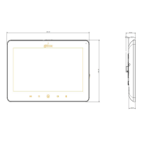 Dahua - VTH5241DW-S2 - Monitor - PoE - Wifi - Weiß