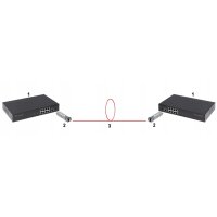 Dahua - PFT3950 - 1,25G-550m - Doppel Fiber - Multi Mode