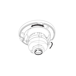 Dahua - HAC-HDBW1231RAP-Z-A-2712 - HDCVI - Dome
