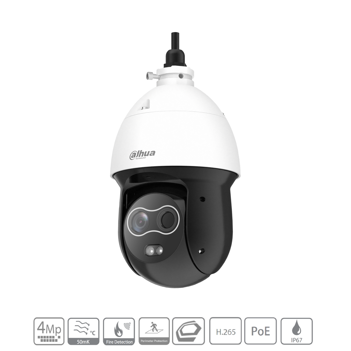 Dahua - TPC-SD2241-B7F8-DW-S2 - Thermal PTZ
