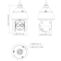 Dahua - TPC-SD2241-B7F8-DW-S2 - Thermal PTZ
