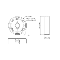 Dahua - PFA13C - Zubehör - Anschlussdose