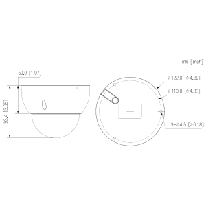 Dahua - IPC-HDBW2241RP-ZS - IP - Dome
