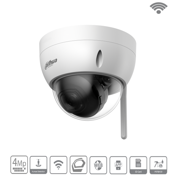 Dahua - IPC-HDBW1430DEP-SW-0280B - Wifi - Dome