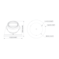 Dahua - HAC-HDW2241TP-Z-A-S2-DIP - HDCVI - Eyeball