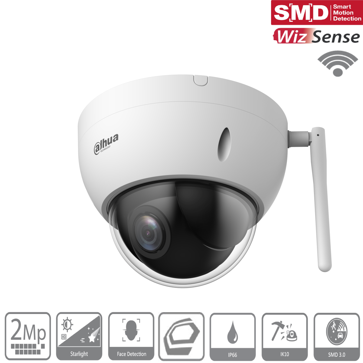 Dahua - SD22204DB-GNY-W - IP - Wifi - PT box