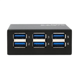 EXSYS EX-11246HMS 6-Port USB 3.2 Gen 1 Hub