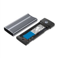 STANDARD Externes SSD-Gehäuse, M.2, NVMe zu USB 3.2 Gen 2x2, Typ C