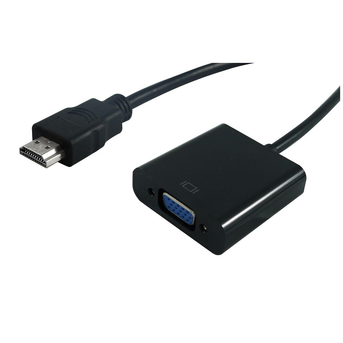 HDMI-VGA Adapterkabel, HDMI ST / VGA BU