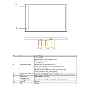 Dahua - SCP3042A-BZ-S - Monitor - Hybrid - Android - Aufputz