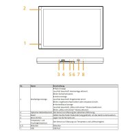 Dahua - SCP3042A-BZ-S - Monitor - Hybrid - Android - Aufputz