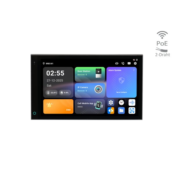 Dahua - SCP3022A-B-S - Monitor - Hybrid - Android - Aufputz