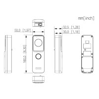 Dahua - VTO2311R-WP - Kamera - PoE - Wifi