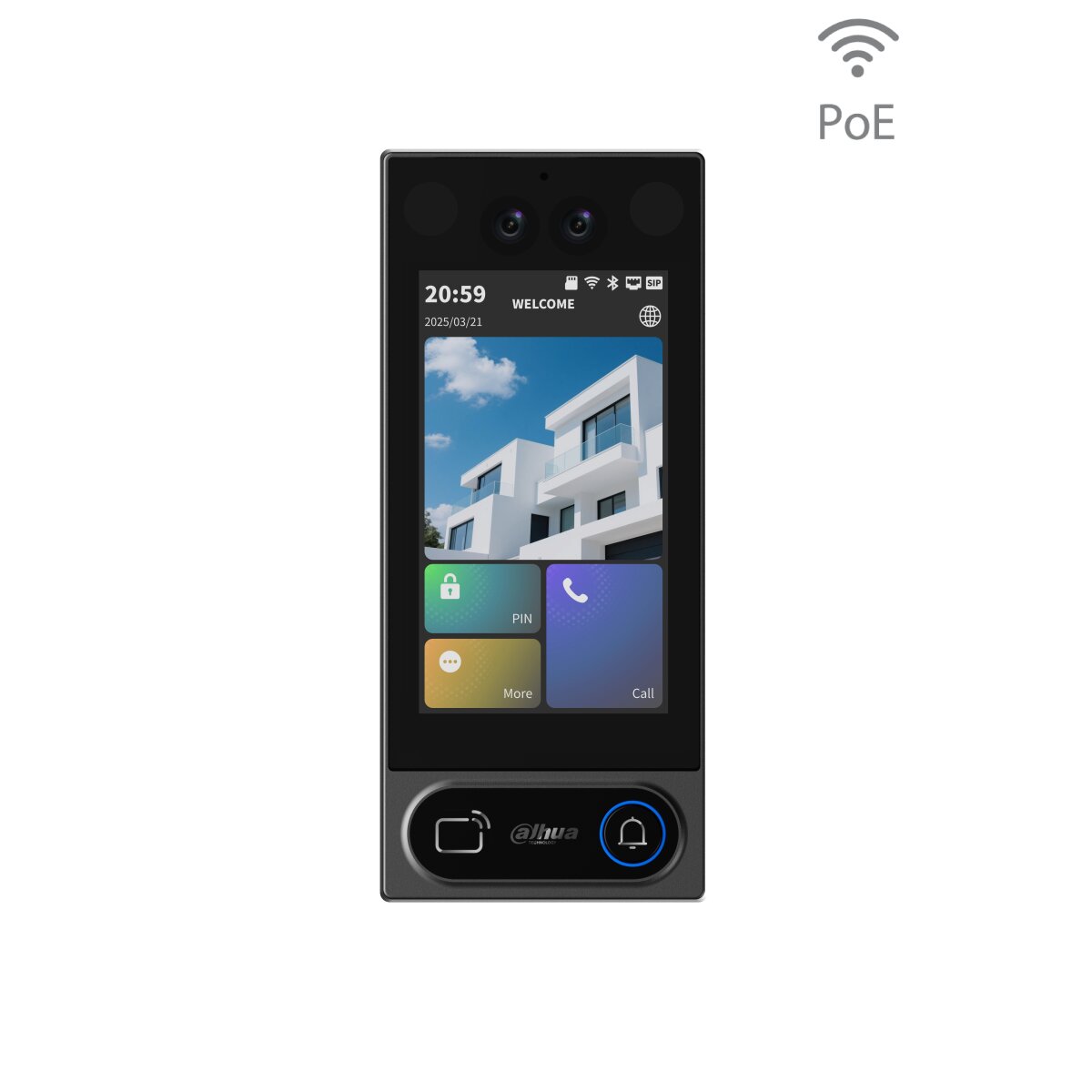 Dahua - VTO6631QB-WP - Kamera - PoE - Wifi