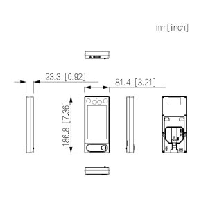 Dahua - VTO6631QB-WP - Kamera - PoE - Wifi