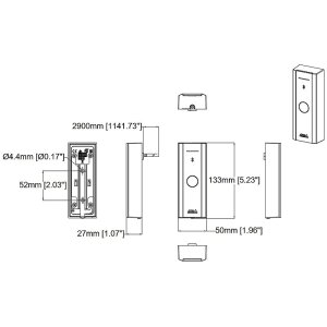 AXIS A4612 Bluetooth RFID Kartenleser PoE IP55