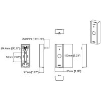 AXIS A4612 Bluetooth RFID Kartenleser PoE IP55