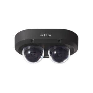 i-PRO 2x4MP AI OUTDOOR VANDAL Multi-Sensor Kamera, schwarz