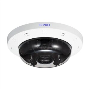 i-PRO 3x4K AI OUTDOOR VANDAL Multi-Sensor Kamera, weiß