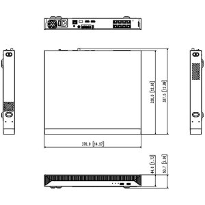 Hanwha XRN-815S-4TB-S 8-Kanal NVR 12MPx HDMI AI