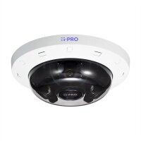 i-PRO 3x4MP AI OUTDOOR VANDAL Multi-Sensor Kamera, weiß