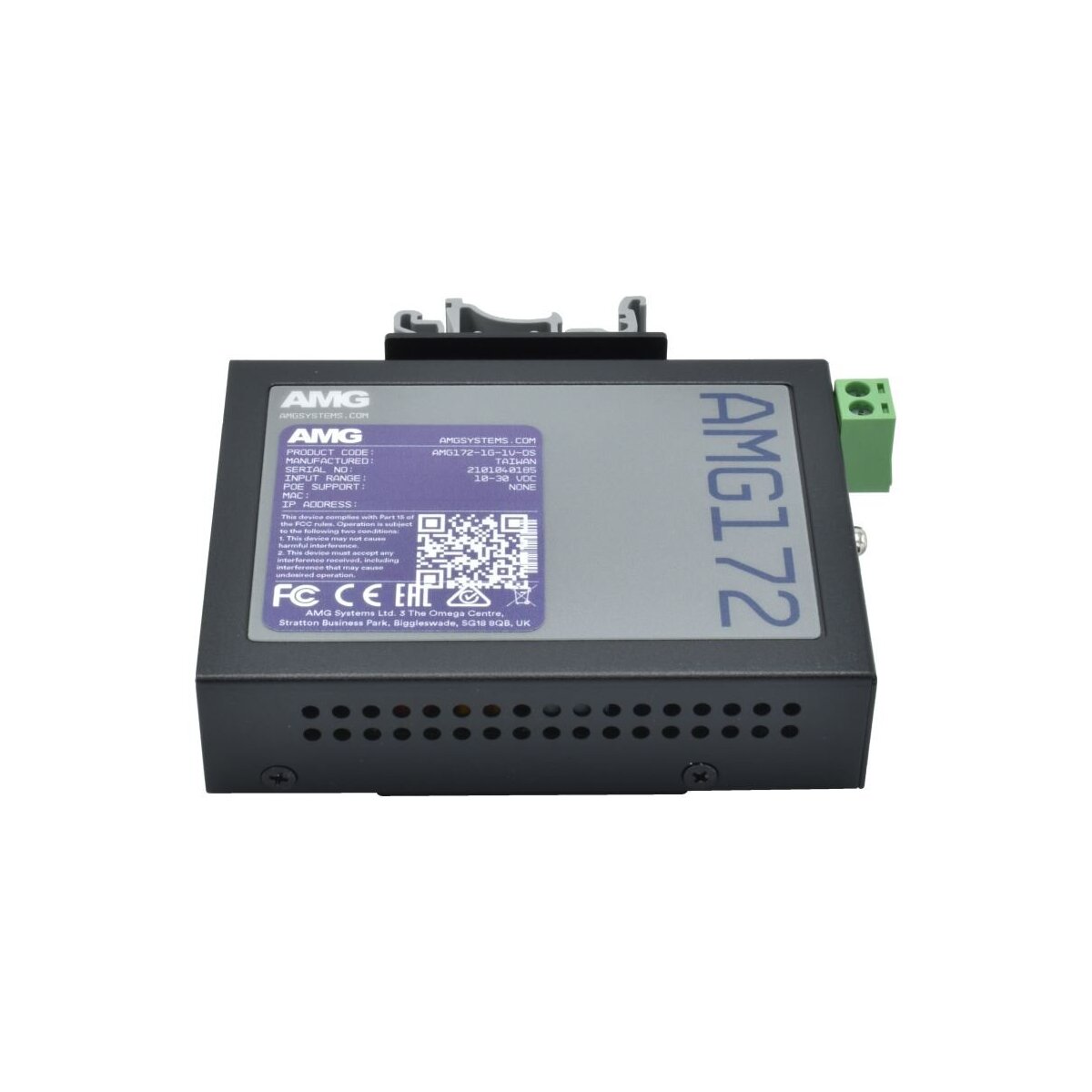 AMG Systems AMG172-1G-1V-DS Industrieller VDSL2 Ethernet Ext