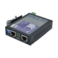 AMG Systems AMG172-1G-1V-DS Industrieller VDSL2 Ethernet Extender, 1 x 10/100/1000BT & 1 x VDSL2 RJ45-Port