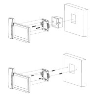 Dahua - VTH5421E-H - Monitor - Hörer - PoE - Wifi - Schwarz