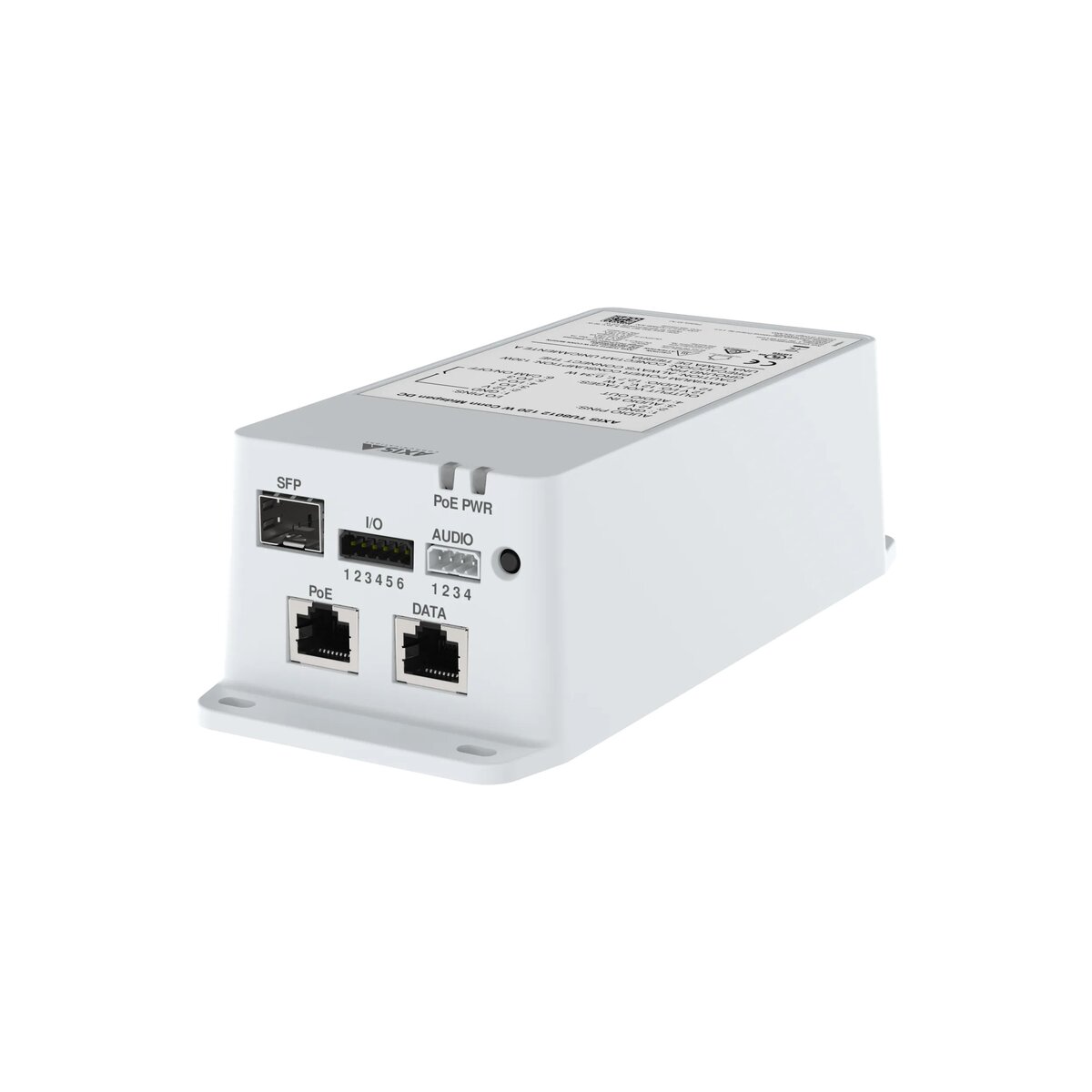 AXIS TU8012 120 W CONN MIDSPAN DC High-Power PoE Midspan,...