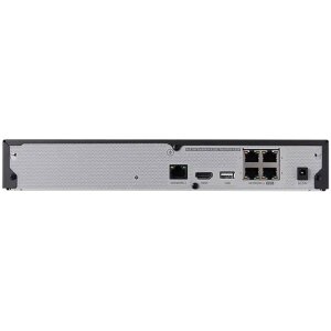Hanwha QRN-430S 4-Kanal NVR 4K HDMI USB PoE