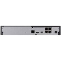 Hanwha QRN-430S 4-Kanal NVR 4K HDMI USB PoE