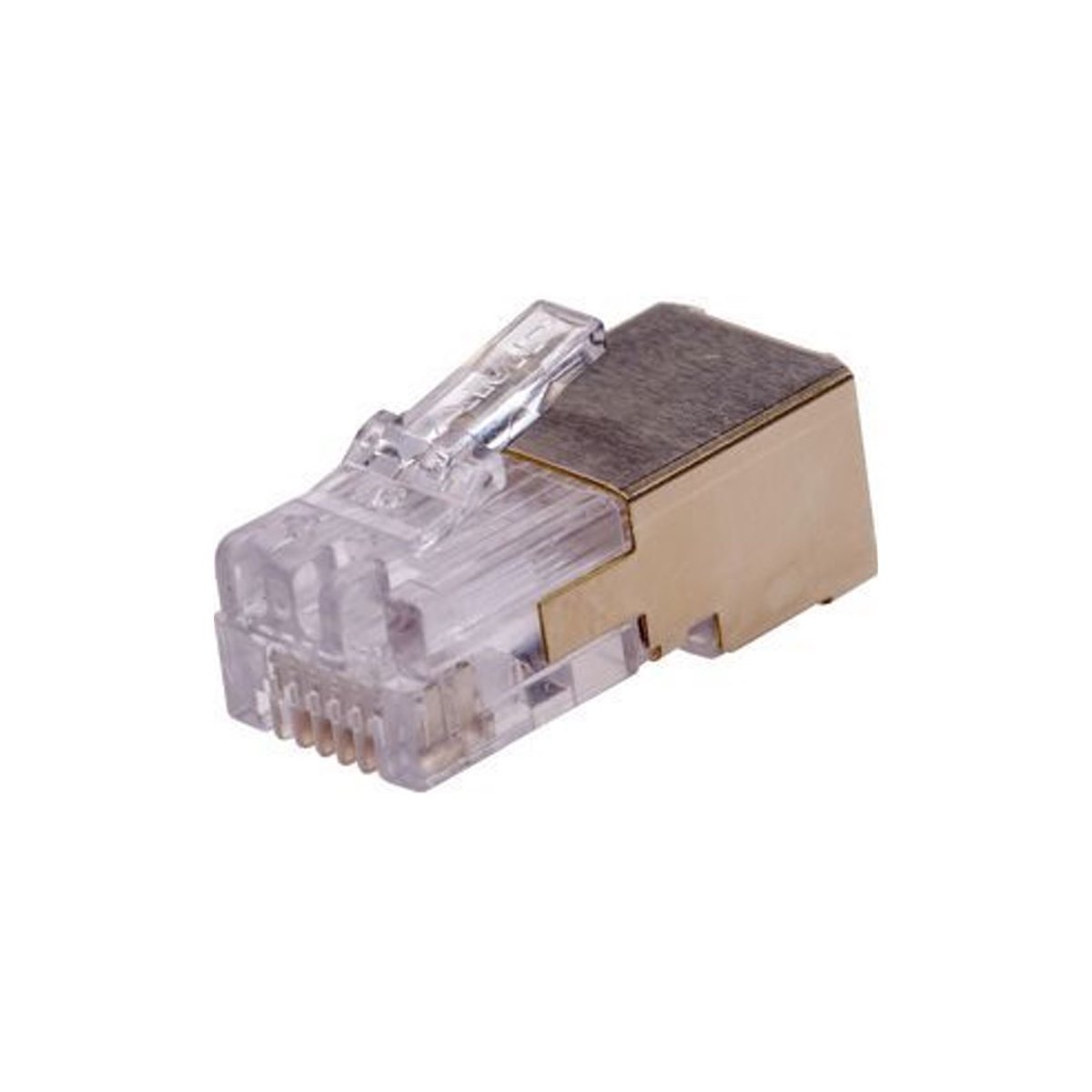 RJ12 PLUG SHIELDED 10 PCS