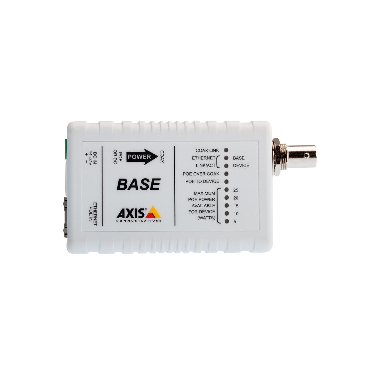 AXIS T8641 POE+ OVER COAX BASE