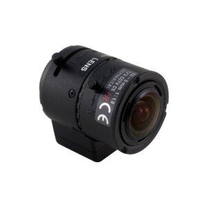 eneo F03Z2.6DC-NFSHR "F1,0/3-8mm DC-Objektiv, CS, varifokal, Konstanthaltung (Fokus), hochauflösend, 1/3"""