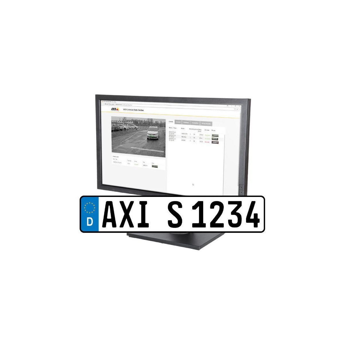 AXIS LICENSE PLATE VERIFIER 1P E-LICENSE