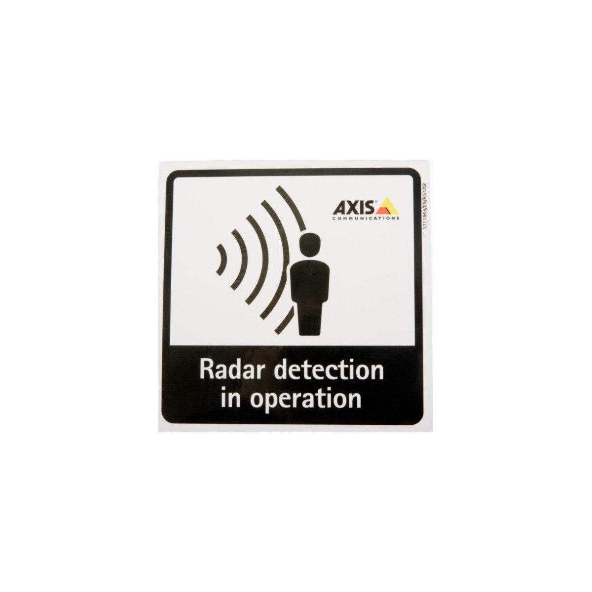 RADAR DETECTION STICKER EN 10PCS