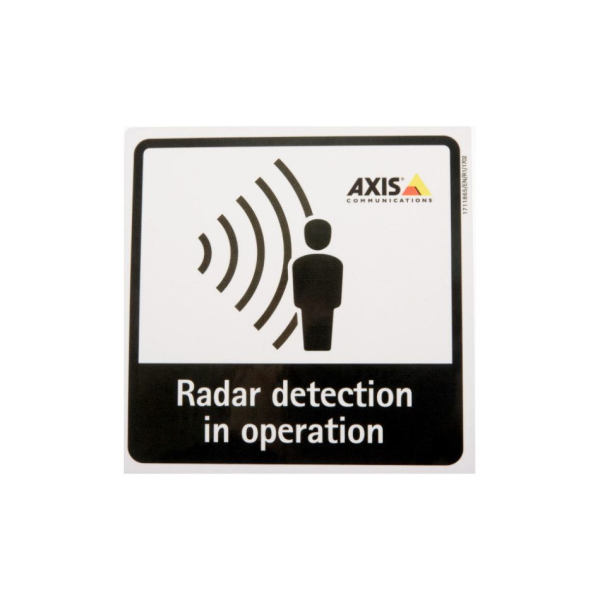 RADAR DETECTION STICKER EN 10PCS