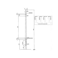 Kameramast F145-4500-K COMPONENTS