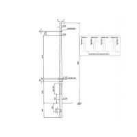 Kameramast ES145-4500-K COMPONENTS