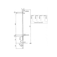 Kameramast ES145-6000-K COMPONENTS