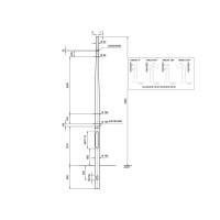 Kameramast ES165-4500-K COMPONENTS