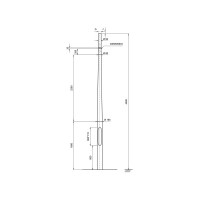 Kameramast F165-4500-S COMPONENTS