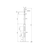 Kameramast F250-4500-S COMPONENTS