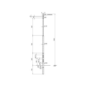 Kameramast ES250-10000-S COMPONENTS